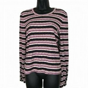 MADEWELL Thermal  Like Long Sleeved Colourful Top Size M